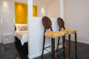 Postel nebo postele na pokoji v ubytování Soleil Luxury Rooms Old town