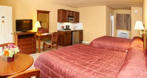 Ένα ή περισσότερα κρεβάτια σε δωμάτιο στο Stockton Inns