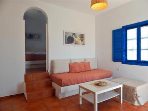 Posezení v ubytování Aegeo Hotel