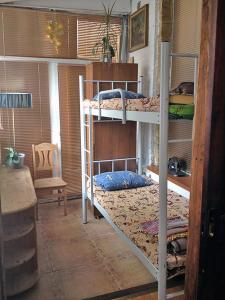 Postel nebo postele na pokoji v ubytování Hostel Kyiv-Art
