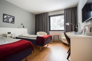 TV i/ili zabavni centar u objektu Best Western Hotell SoderH