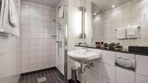 Koupelna v ubytování Best Western Plus Time Hotel
