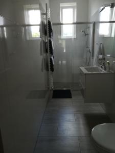 Koupelna v ubytování Apartmán na výsluní