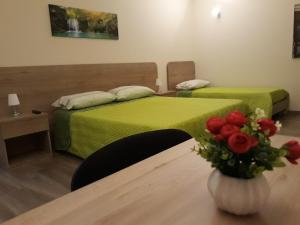 Posteľ alebo postele v izbe v ubytovaní AF service b&b