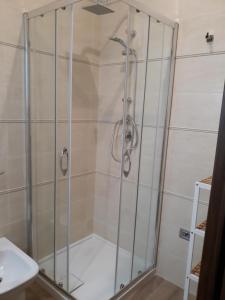 Kúpeľňa v ubytovaní AF service b&b