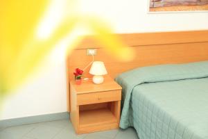 Ένα ή περισσότερα κρεβάτια σε δωμάτιο στο Hotel Soleado