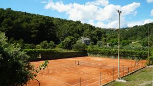 Εγκαταστάσεις για τένις ή/και σκουός στο Tennis court Studio Slivje with pool ή εκεί κοντά