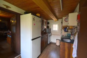 A kitchen or kitchenette at Chalupa Slota