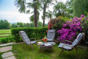 A garden outside La Cucchetta