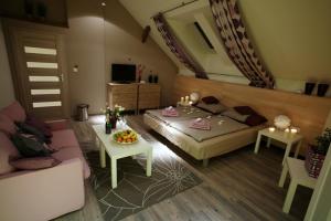 Posezení v ubytování Penzion a relax centrum Andělka