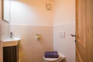 Koupelna v ubytování Appartement Reischerhof