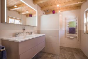 Koupelna v ubytování Appartement Reischerhof