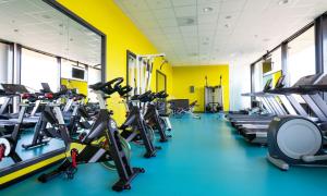 Fitness centrum a/nebo fitness zařízení v ubytování Thon Hotel Arena