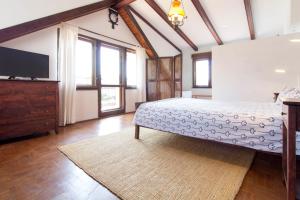 Posteľ alebo postele v izbe v ubytovaní Apartamenty Studio