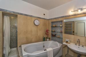 Koupelna v ubytování Lauri Loft