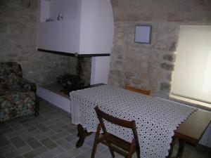 Posezení v ubytování Masseria del Ponte
