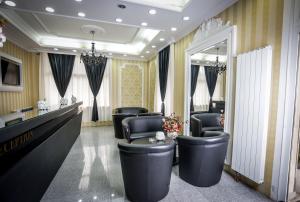 Χώρος καθιστικού στο Hotel BOB