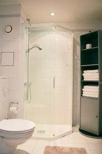 Ett badrum på Stavanger Small Apartments - City Centre