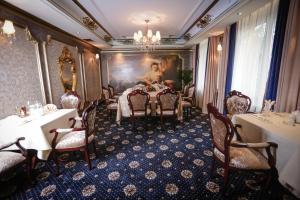 Χώρος καθιστικού στο Hotel BOB