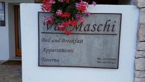 Certifikát, hodnocení, plakát nebo jiný dokument vystavený v ubytování B&B Val Maschi