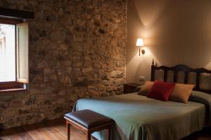 Postel nebo postele na pokoji v ubytování Hotel Caldas