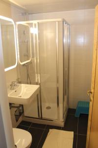Koupelna v ubytování Ferienwohnung im Haus Landskron