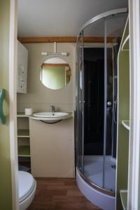 Kylpyhuone majoituspaikassa Càmping Kanguro