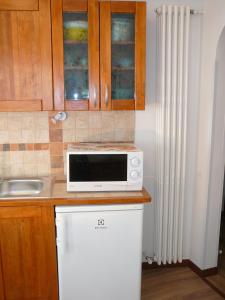 Kuchyň nebo kuchyňský kout v ubytování Casa Screm - Appartamenti e Camere -Rigolato - UD