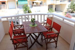 Balkón alebo terasa v ubytovaní Iris Deluxe Suites 1
