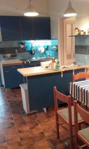 Kuchyň nebo kuchyňský kout v ubytování Apartman Pašman K.B.168