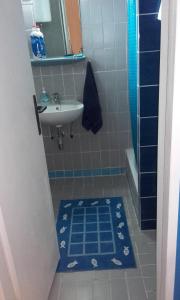 Koupelna v ubytování Apartman Pašman K.B.168