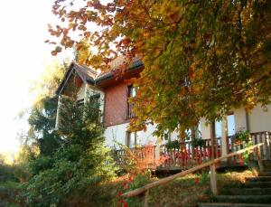 Zahrada ubytování Le Chalet