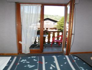 Balkón nebo terasa v ubytování Le Chalet