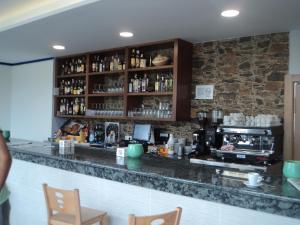 Hol lub bar w obiekcie O Vendaval Hostal Restaurante