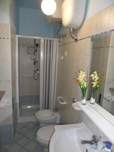 A bathroom at Casa Ferrara