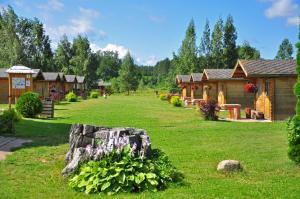 Zahrada ubytování Campsite Leiputrija