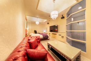 TV a/nebo společenská místnost v ubytování Hotel Eldia Yamanashi (Adult Only)