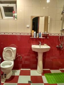 Een badkamer bij Sweet home Gusar.