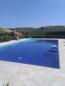 The swimming pool at or close to Le Vigne di Clementina Fabi