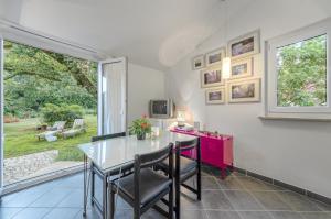 Zahrada ubytování Apartments Lodra