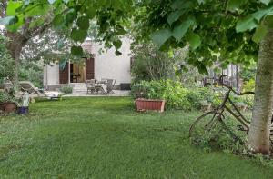 Zahrada ubytování Apartments Lodra