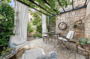 Zahrada ubytování Apartments Lodra
