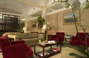 Posezení v ubytování Hotel dei Borgognoni
