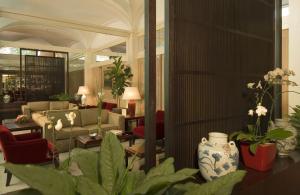 Posezení v ubytování Hotel dei Borgognoni