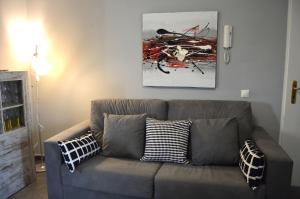 Część wypoczynkowa w obiekcie Apartamento El Mirador de Cadiz
