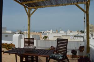 Balkon lub taras w obiekcie Apartamento El Mirador de Cadiz