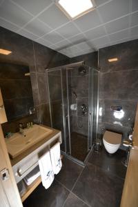 Koupelna v ubytování Hotel Derin Ma Sorgun