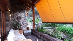 Vonkajšia záhrada v ubytovaní Casa Bonita Navacerrada