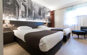 Postel nebo postele na pokoji v ubytování Bastion Hotel Bussum Hilversum