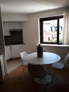 Eetgedeelte in het appartement